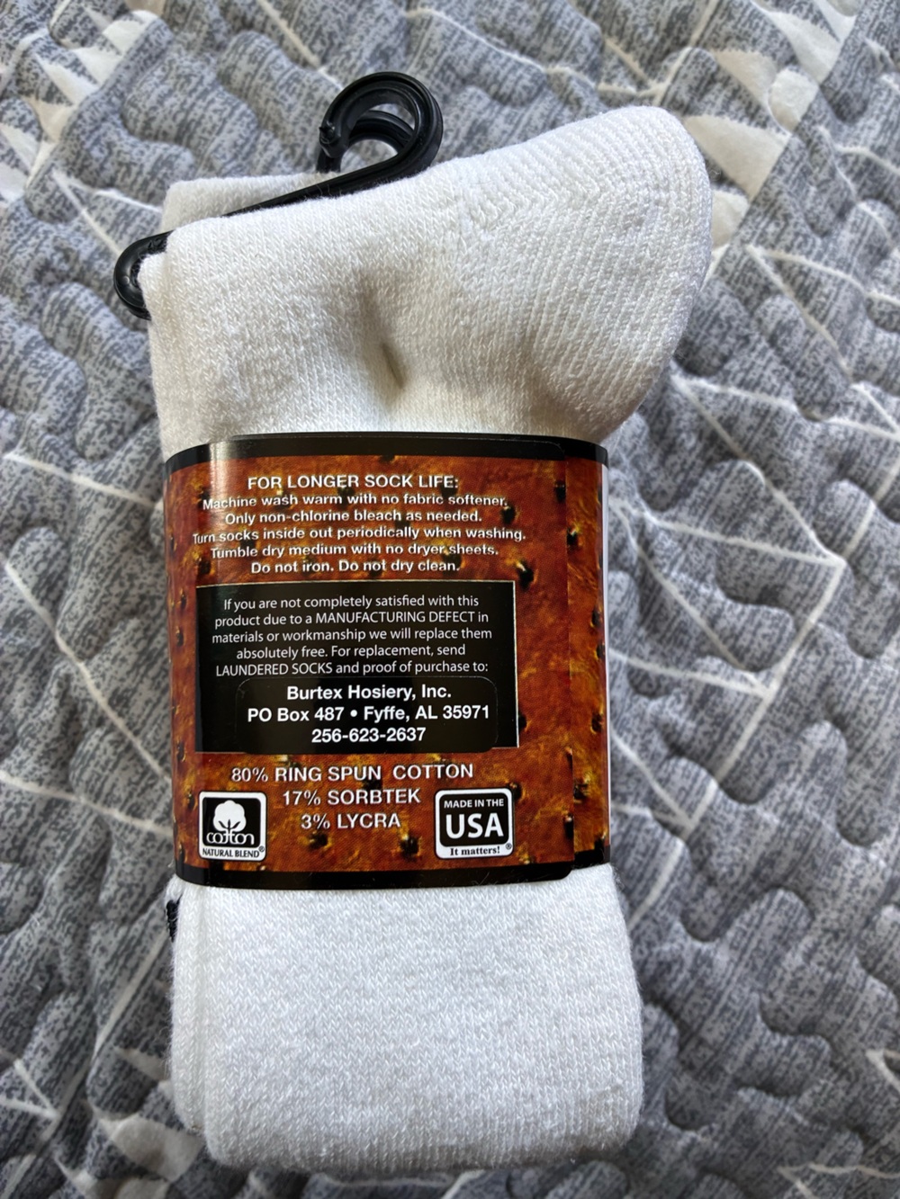 Dan Post Over The Calf Socks 2pair cowboy certified fit boot sizes 7–10-1/2 - Picture 4 of 7